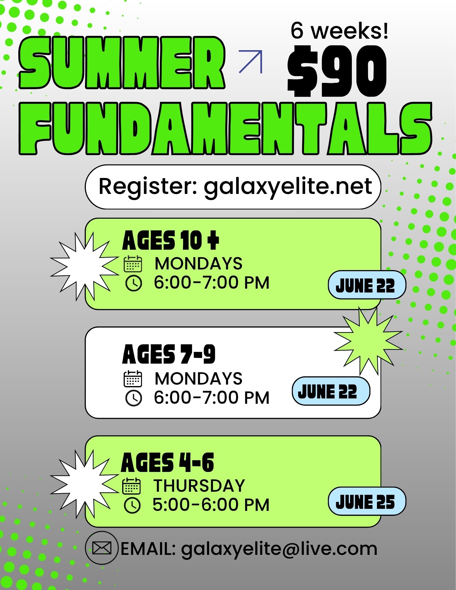Summer Fundamentals